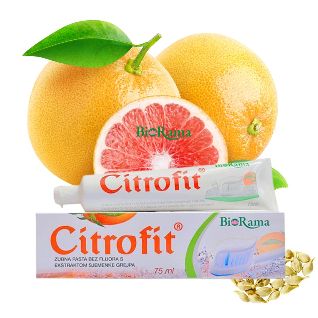 Citrofit pasta za zube bez fluora 75ml