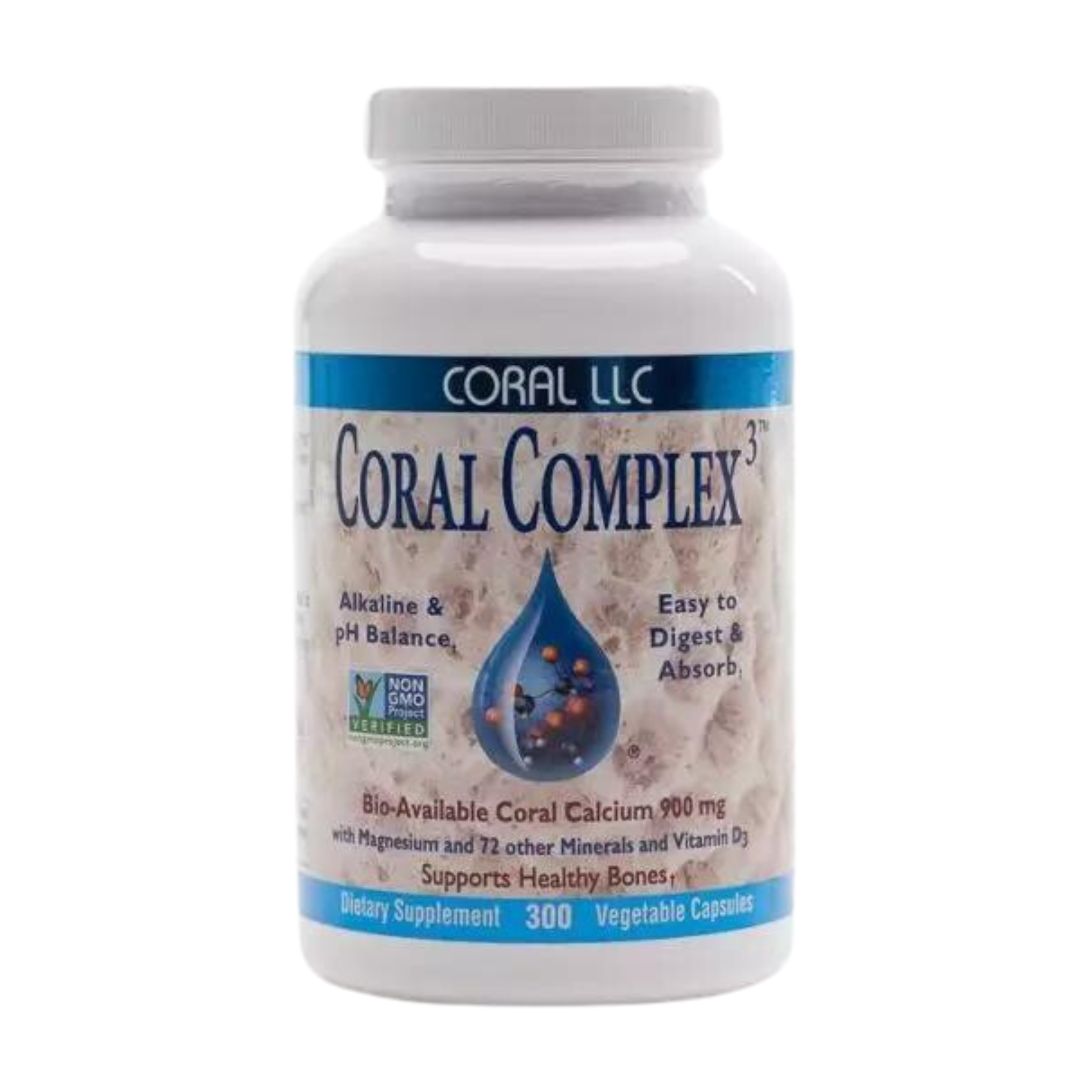 Coral Complex 3 90 veg. kapsule 1 | Bio Rama Coral Complex kalcij magnezij D3