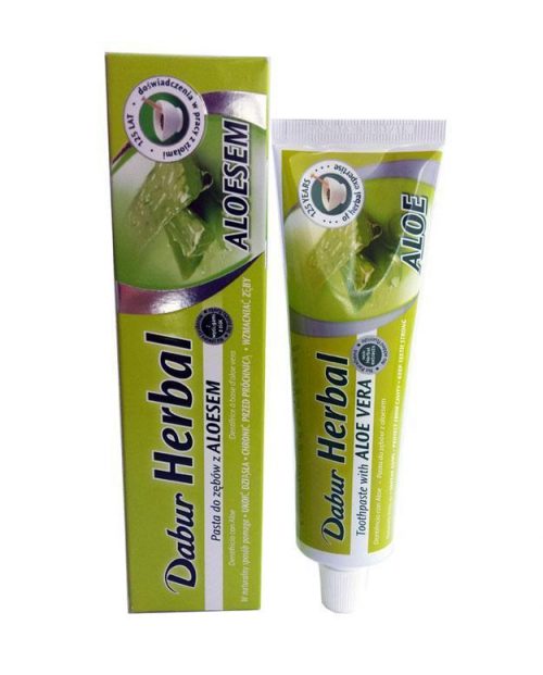 ayurvedska pasta za zube aloe vera dabur 100ml dabur | Bio-Rama Aloe vera pasta 100ml
