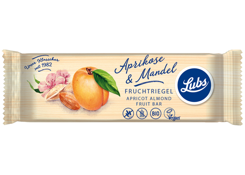 fruchtriegel klassik aprikose mandel | Bio-Rama Marelica Badem voćna pločica EKO 40gr