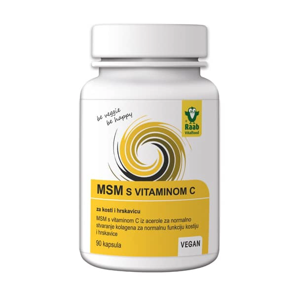MSM s vitaminom C 90 kapsula