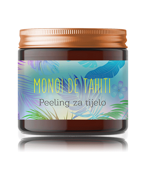 Peeling moni de tahiti | Bio-Rama Peeling za tijelo Monoi de Tahiti 150ml