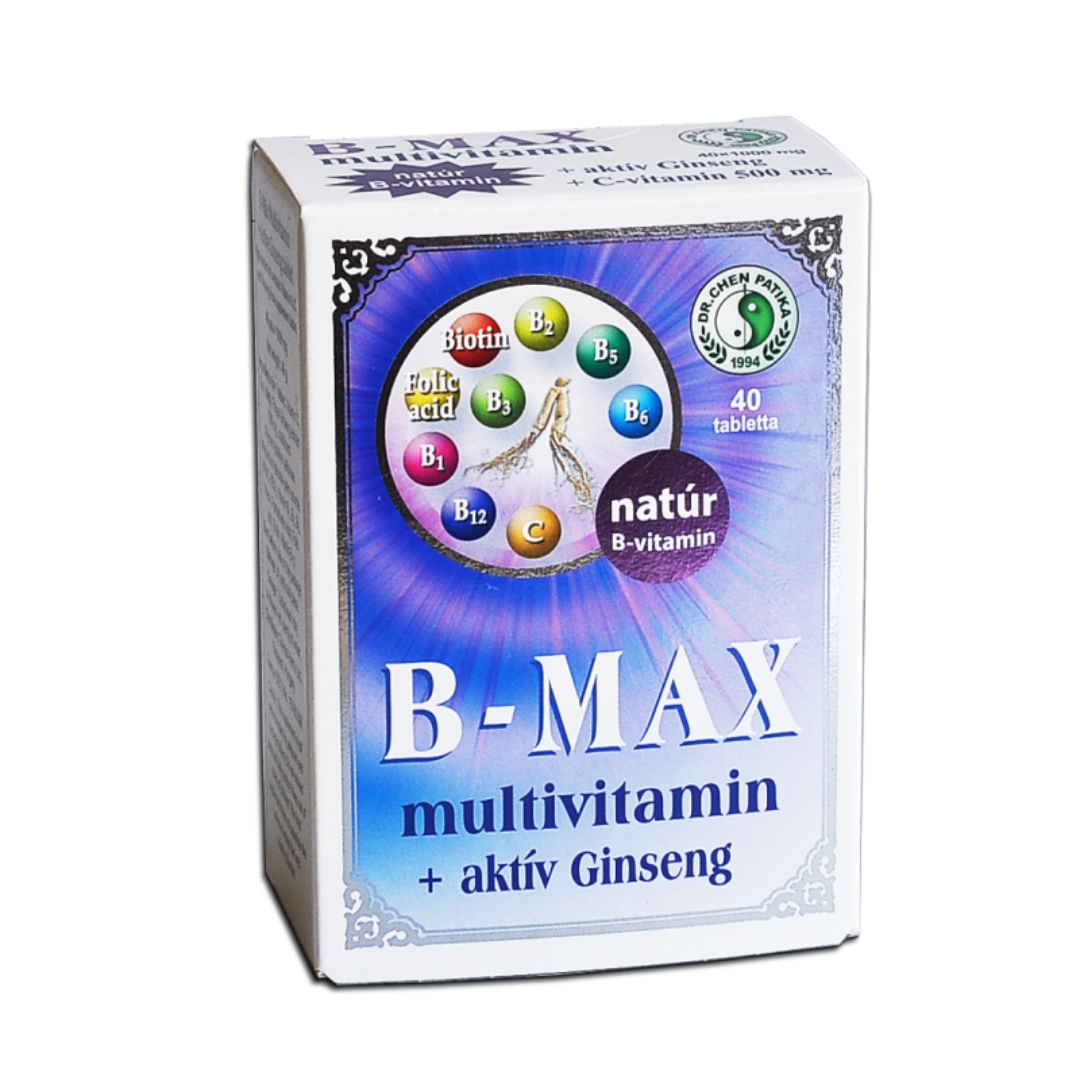 B MAX MULTIVITAMIN 40 tableta 2 | Bio Rama B-MAX MULTIVITAMIN, 40 tableta
