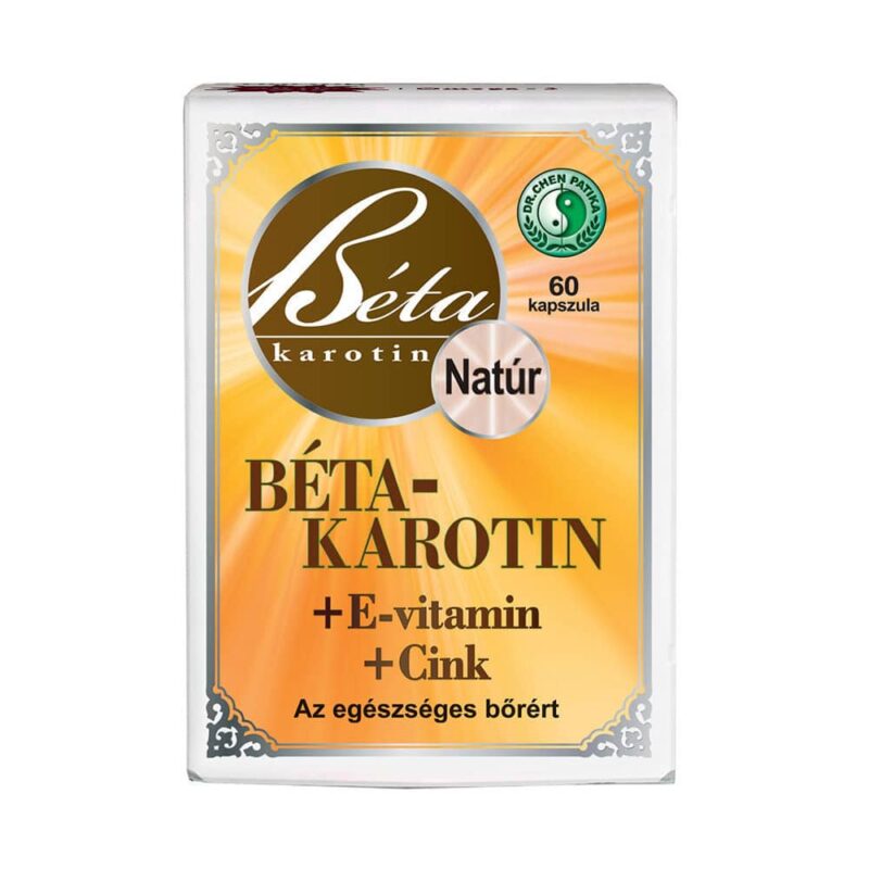 K163 | Bio-Rama BETA-KAROTEN + VITAMIN E + CINK, 60 kapsula