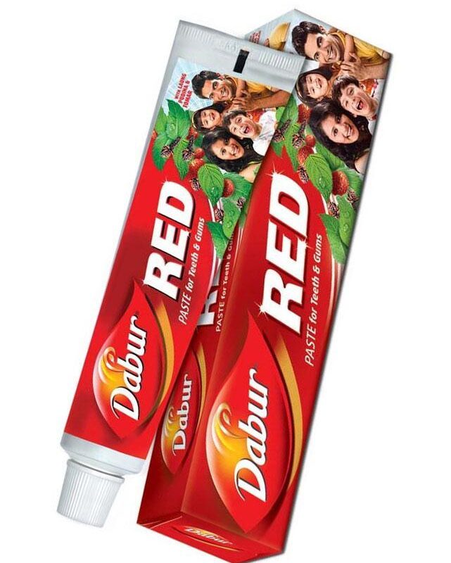ayurvedska pasta za zube crvena dabur 100g dabur 5941017346112 | Bio-Rama Ayurvedski proizvodi i usluge