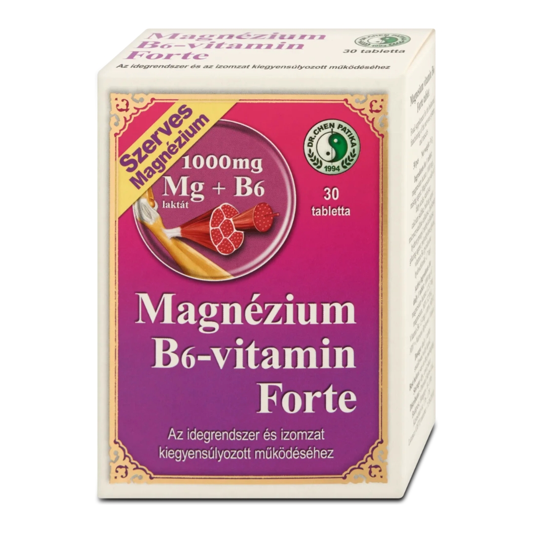 Magnezij Vitamin B6 Forte 30 tableta 7 | Bio Rama Magnezij + Vitamin B6 Forte, 30 tableta
