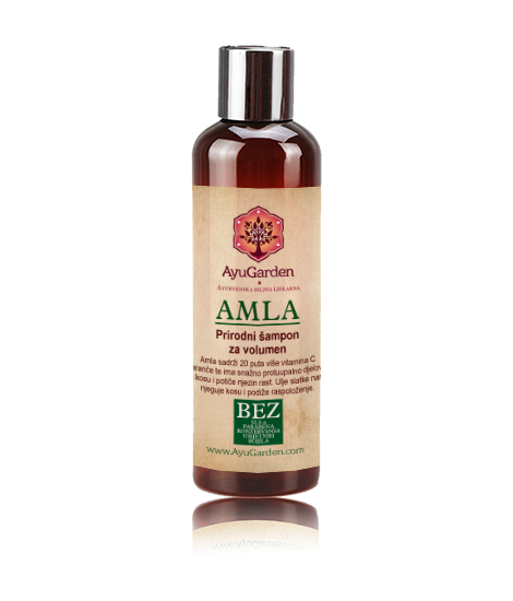Ayurvedski tekući šampon Amla ( za volumen i njegu vlasišta )