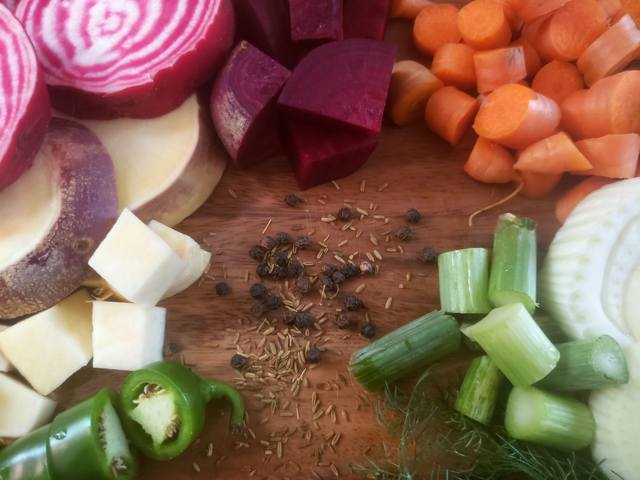 Chopped Veggies for Veggie Broth scaled