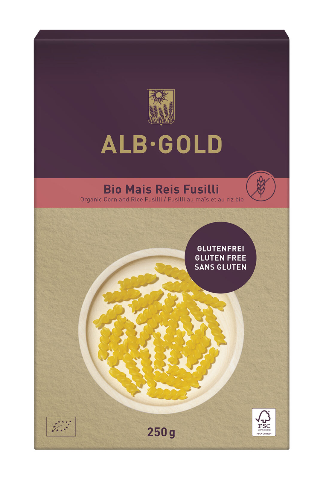 1100305 MR Fusilli 250g | Bio Rama Eko Tjestenina od Kukuruza i Riže fusilli BezGlutena 250gr