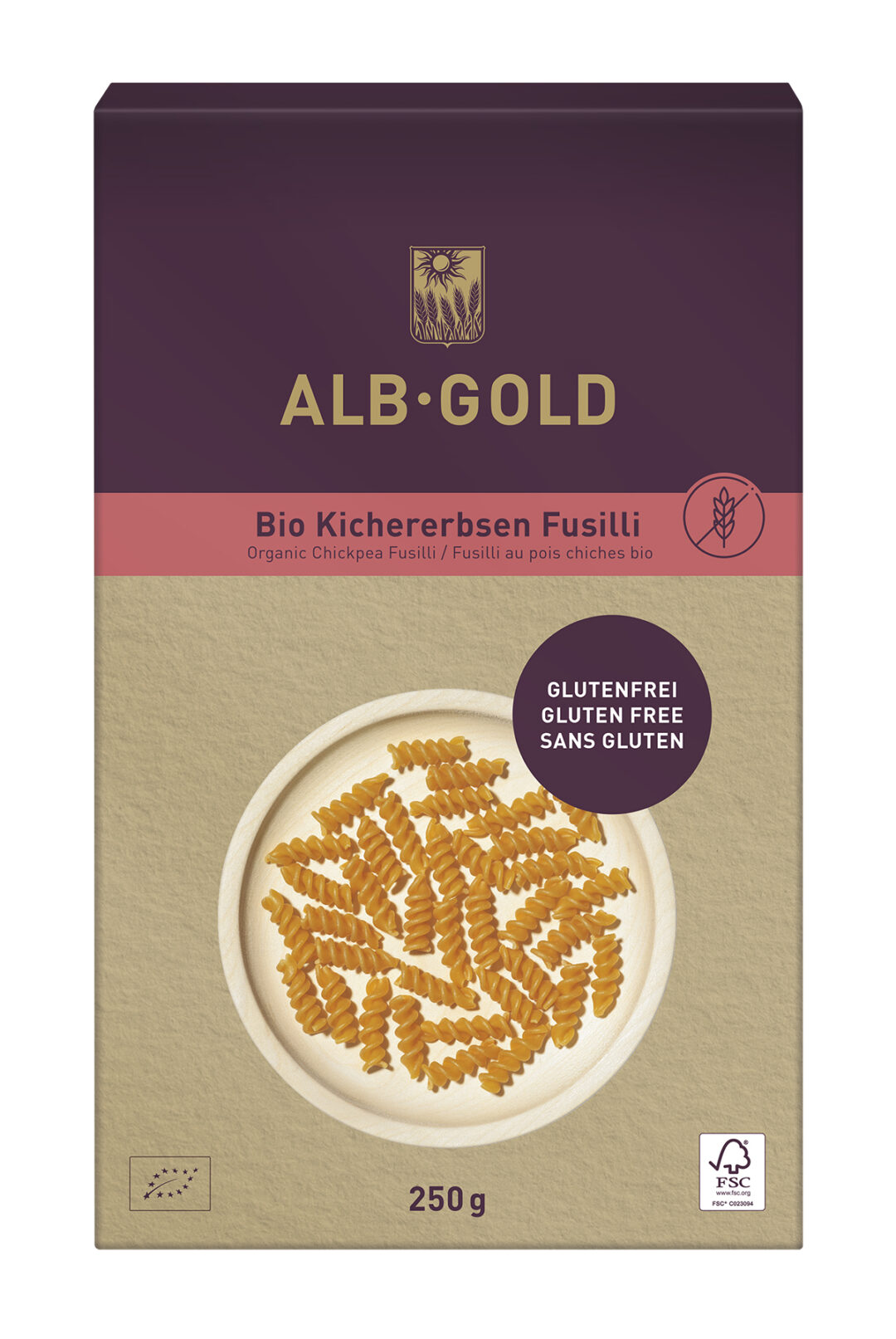 1100687 KE Fusilli 250g | Bio Rama EKO Tjestenina od slanutka Bez glutena 250gr