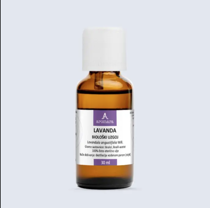 LAVANDA biološki uzgoj, eterično ulje, 10 ml